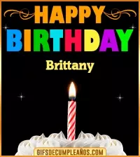 GIF GiF Happy Birthday Brittany
